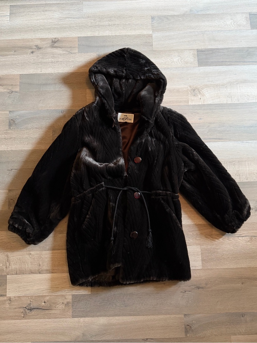Plush Hooded Teddy Jacket